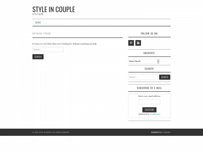 styleincouple.com snapshot