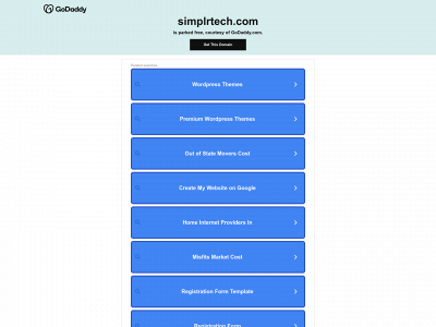 simplrtech.com snapshot