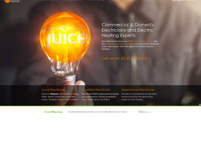 juiceelectricalservices.com snapshot