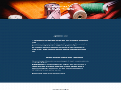 damnon-uniformes.ch snapshot