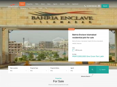 ghandharaestate.com snapshot