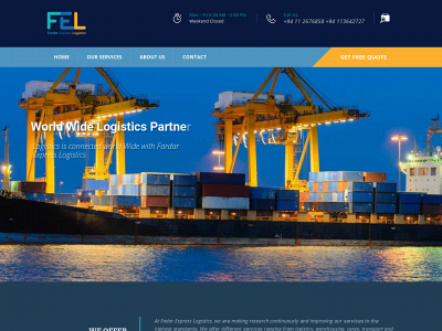 fardarlogistics.com snapshot
