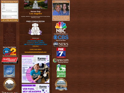 karmadogtraininglosangeles.com snapshot