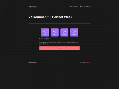 perfectweek.se snapshot