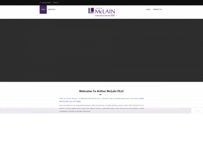 arthurmclain.com snapshot