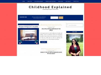 childhoodexplained.com snapshot