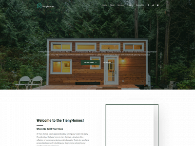 tienyhomes.com snapshot