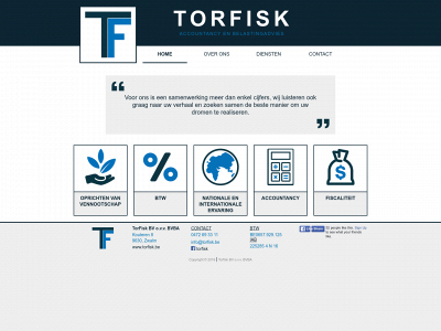 www.torfisk.be snapshot
