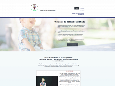 sensationalminds.co.uk snapshot