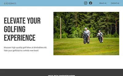 birdiebikes.no snapshot