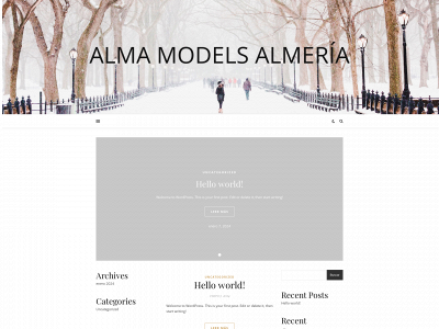 almamodels.es snapshot
