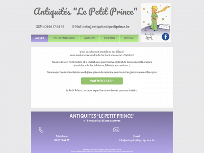 antiquiteslepetitprince.be snapshot