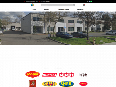 shahbrands.com snapshot