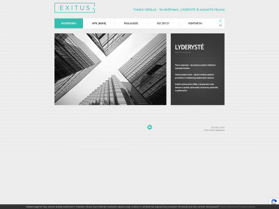 exitus.lt snapshot