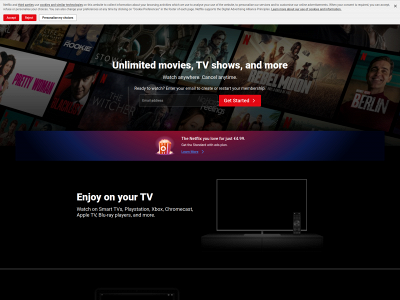 netflixhome.com snapshot