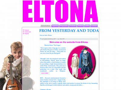 eltona-spectacle.com snapshot
