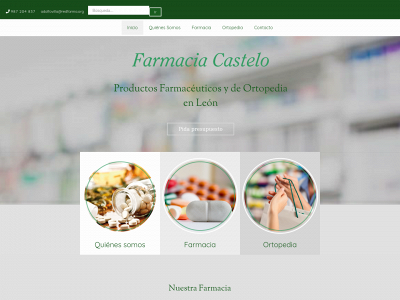 www.farmaciacastelo.net snapshot