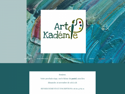 artkademie.fr snapshot
