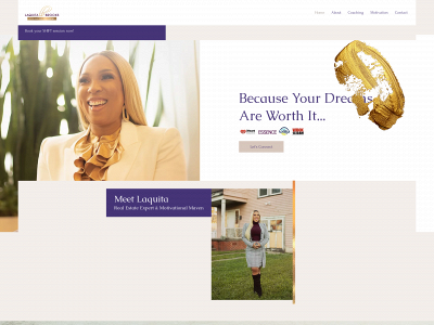 laquitabrooks.com snapshot