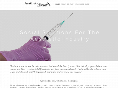 aestheticsocialite.com snapshot