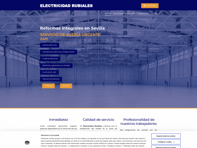 www.electricidadrubiales.com snapshot