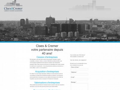 claescremer.info snapshot