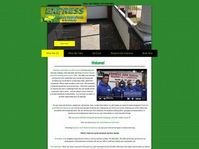 www.expressjunkva.com snapshot