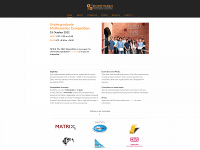 www.simonmarais.org snapshot