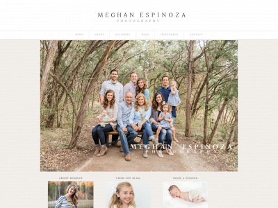 meghanespinozaphotography.com snapshot