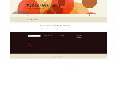 dyslexiaeval.com snapshot