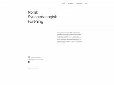 synspedagog.no snapshot