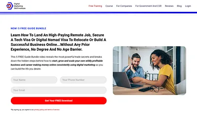 digitalmarketingskill.com snapshot