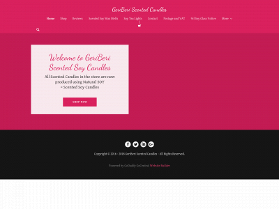 geriberiscentedcandles.co.uk snapshot