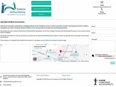 soteriaaccountancy.co.uk snapshot