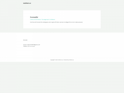 matharo.se snapshot