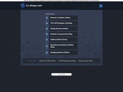 cc-shopy.com snapshot
