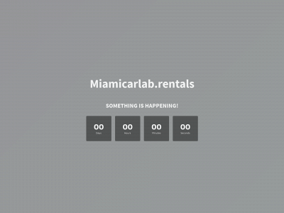 miamicarlab.rentals snapshot