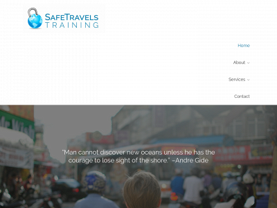 safetravelstraining.com snapshot