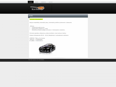 kardalis.lt snapshot