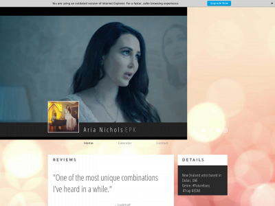 arianichols.com snapshot