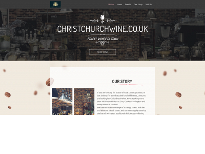 christchurchwine.co.uk snapshot