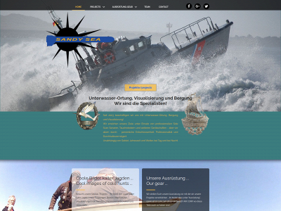 sandysea.org snapshot