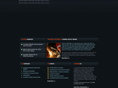 sherrardwelding.net snapshot