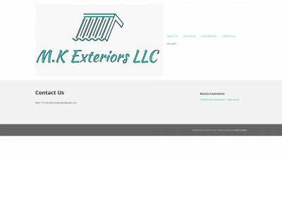 mkexteriorsllc.net snapshot