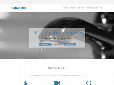 urgenceplombier.be snapshot
