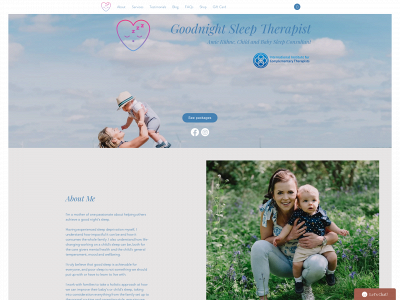 goodnightsleeptherapist.co.uk snapshot