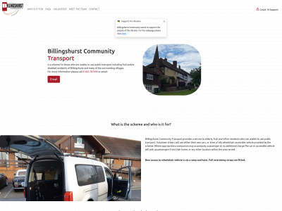 billingshurstcommunitytransport.org snapshot