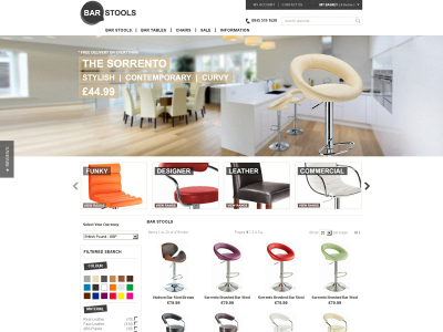 barstools.co.uk snapshot