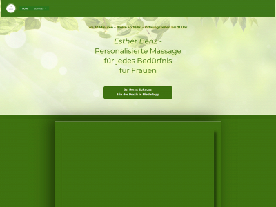 estherbenz-personalisierte-massage.ch snapshot