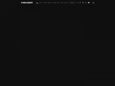 therideacademy.com snapshot